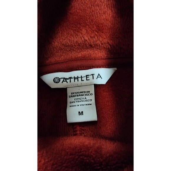 NWOT Athleta Cozy Karma Funnel Neck Sweatshirt Medium - Picture 5 of 6